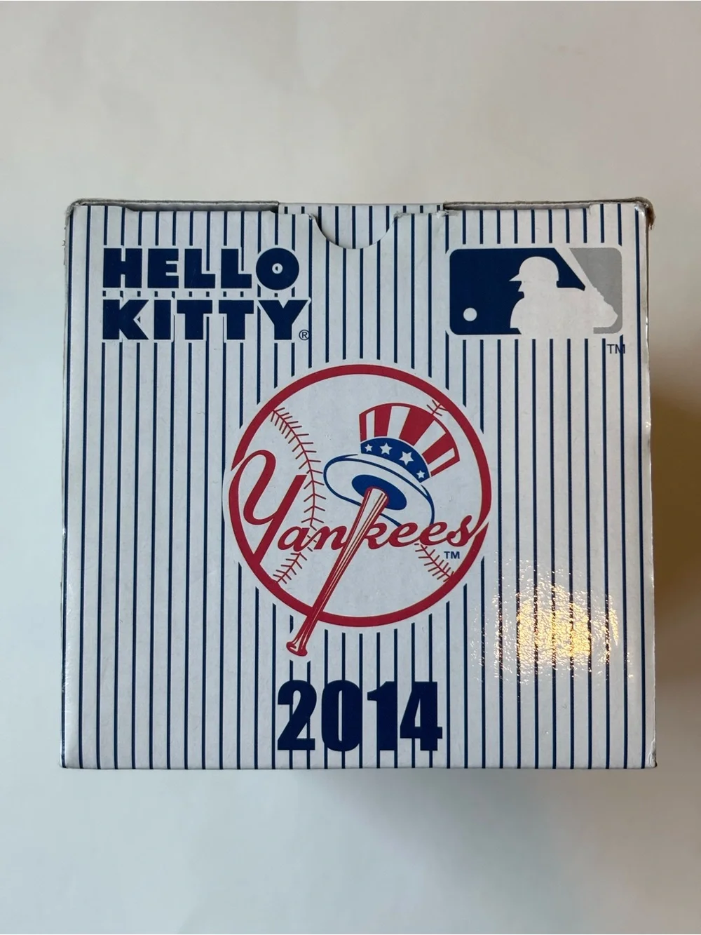New Hello Kitty New York Yankees Pink & White Figure - Official Character Toy